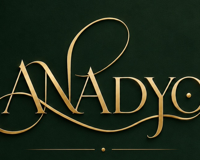 ANADYO Coaching logó sötétzöld alapon